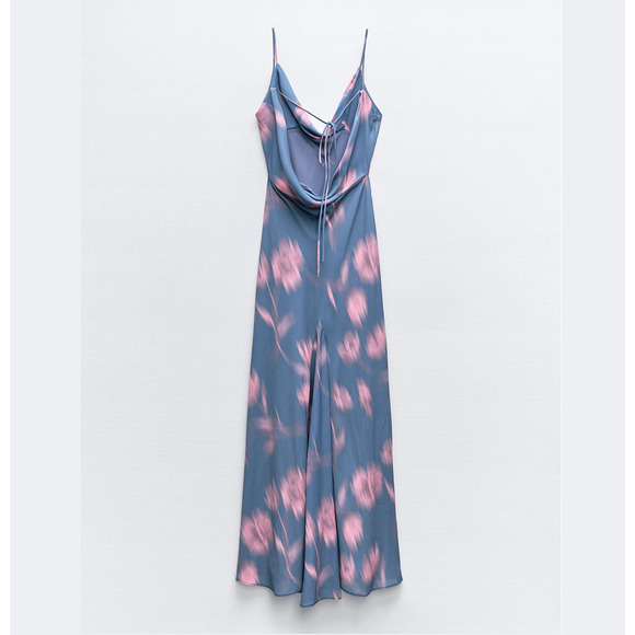 ZARA BLOGGER FAVE!!! Open Back Maxi Dress NWT - Picture 16 of 16